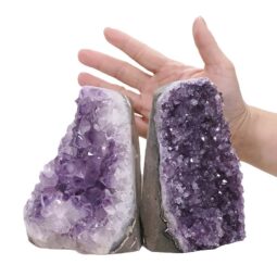 2.47kg Amethyst Polished Crystal Geode Specimen Set 2 Pieces DN2064 5 Amethyst Polished Crystal Geode Specimen Set 2 Pieces DN2064 | Crystal Factory