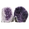 3.00kg Amethyst Polished Crystal Geode Specimen Set 2 Pieces DN2068 2 Amethyst Polished Crystal Geode Specimen Set 2 Pieces DN2068 | Crystal Factory