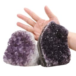 2.70kg Amethyst Polished Crystal Geode Specimen Set 2 Pieces DN2071 5 Amethyst Polished Crystal Geode Specimen Set 2 Pieces DN2071 | Crystal Factory