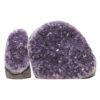 Amethyst Polished Crystal Geode Specimen Set 2 Pieces DN2098 | Crystal Factory