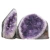 2.78kg Amethyst Polished Crystal Geode Specimen Set 2 Pieces DN2107 2 Amethyst Polished Crystal Geode Specimen Set 2 Pieces DN2107 | Crystal Factory