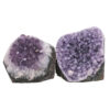 1.97kg Amethyst Polished Crystal Geode Specimen Set 2 Pieces DR564 2 Amethyst Polished Crystal Geode Specimen Set 2 Pieces DR564 | Crystal Factory