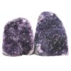 2.29kg Amethyst Polished Crystal Geode Specimen Set 2 Pieces DR569 2 Amethyst Polished Crystal Geode Specimen Set 2 Pieces DR569 | Crystal Factory