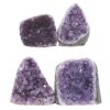 2.47kg Amethyst Polished Crystal Geode Specimen Set 4 Pieces DR575 2 Amethyst Polished Crystal Geode Specimen Set 4 Pieces DR575 | Crystal Factory