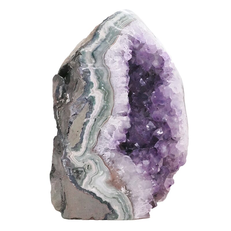 2.2kg Amethyst Polished Crystal Geode Specimen DB696 3 Amethyst Polished Crystal Geode Specimen DB696 | Crystal Factory