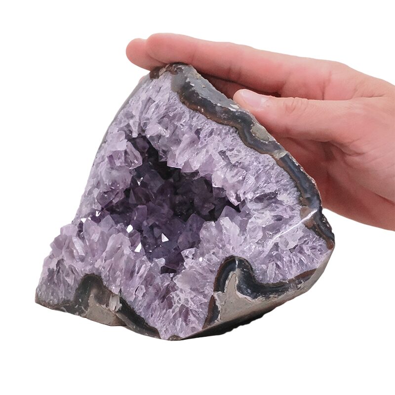 2kg Amethyst Polished Crystal Geode Specimen DB699 4 Amethyst Polished Crystal Geode Specimen DB699 | Crystal Factory