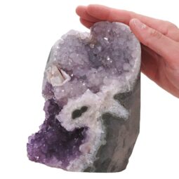 Amethyst Polished Crystal Geode Specimen DR587 | Crystal Factory