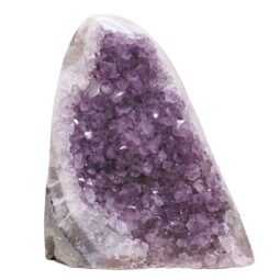 Amethyst Polished Crystal Geode Specimen DR589 | Crystal Factory