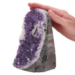 Amethyst Polished Crystal Geode Specimen DR590 | Crystal Factory