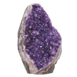 Amethyst Polished Crystal Geode Specimen DR595 | Crystal Factory