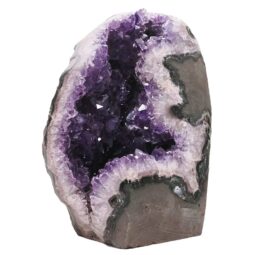 Amethyst Polished Crystal Geode Specimen DR596 | Crystal Factory