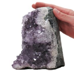 Amethyst Polished Crystal Geode Specimen DR597 | Crystal Factory