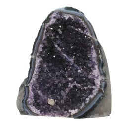 Amethyst Polished Crystal Geode Specimen DR602 | Crystal Factory