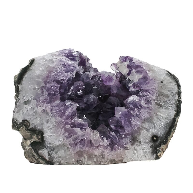 2.8kg Amethyst Polished Crystal Geode Specimen DR607 3 Amethyst Polished Crystal Geode Specimen DR607 | Crystal Factory