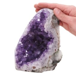 Amethyst Polished Crystal Geode Specimen DR611 | Crystal Factory