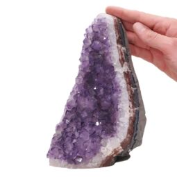 Amethyst Polished Crystal Geode Specimen DR612 | Crystal Factory