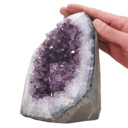 Amethyst Polished Crystal Geode Specimen DR613 | Crystal Factory