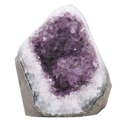 Amethyst Polished Crystal Geode Specimen DR613 | Crystal Factory