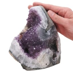 Amethyst Polished Crystal Geode Specimen DR614 | Crystal Factory