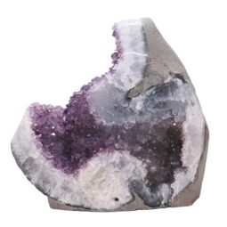 Amethyst Polished Crystal Geode Specimen DR614 | Crystal Factory