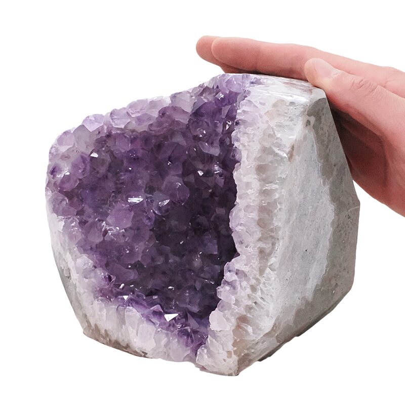 3.3kg Amethyst Polished Crystal Geode Specimen DR615 4 Amethyst Polished Crystal Geode Specimen DR615 | Crystal Factory