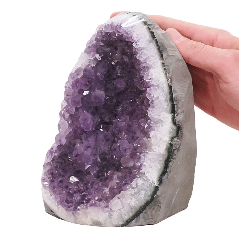 3kg Amethyst Polished Crystal Geode Specimen DR617 4 Amethyst Polished Crystal Geode Specimen DR617 | Crystal Factory