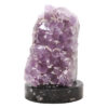 4.53kg Amethyst Lamp on Orthoseras Base - Purple LED Bulb DS2907 2 Amethyst Lamp on Orthoseras Base - Purple LED Bulb DS2907 | Crystal Factory