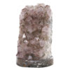 5.59kg Amethyst Lamp on Orthoseras Base - Purple LED Bulb DS2911 1 Amethyst Lamp on Orthoseras Base - Purple LED Bulb DS2911 | Crystal Factory