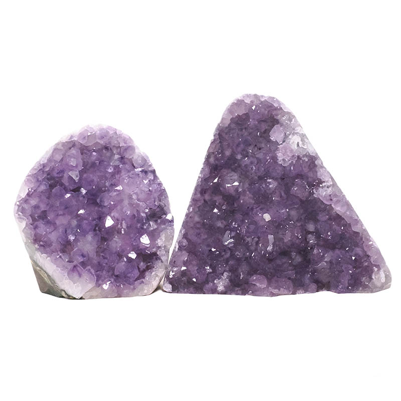3.00kg Amethyst Polished Crystal Geode Specimen Set 2 Pieces DN2132 3 Amethyst Polished Crystal Geode Specimen Set 2 Pieces DN2132 | Crystal Factory