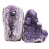 2.54kg Amethyst Polished Crystal Geode Specimen Set 2 Pieces DV338 2 Amethyst Polished Crystal Geode Specimen Set 2 Pieces DV338 | Crystal Factory