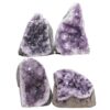 3.37kg Amethyst Polished Crystal Geode Specimen Set 4 Pieces DK1148 1 Amethyst Polished Crystal Geode Specimen Set 2 Pieces DK1148 | Crystal Factory