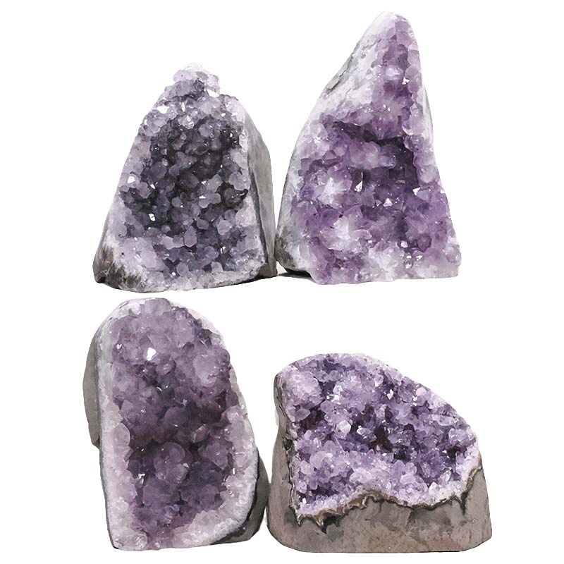 3.37kg Amethyst Polished Crystal Geode Specimen Set 4 Pieces DK1148 3 Amethyst Polished Crystal Geode Specimen Set 2 Pieces DK1148 | Crystal Factory
