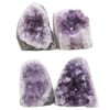 3.53kg Amethyst Polished Crystal Geode Specimen Set 4 Pieces DK1150 1 Amethyst Polished Crystal Geode Specimen Set 4 Pieces DK1150 | Crystal Factory