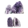 2.98kg Amethyst Polished Crystal Geode Specimen Set 4 Pieces DK1152 1 Amethyst Polished Crystal Geode Specimen Set 4 Pieces DK1152 | Crystal Factory