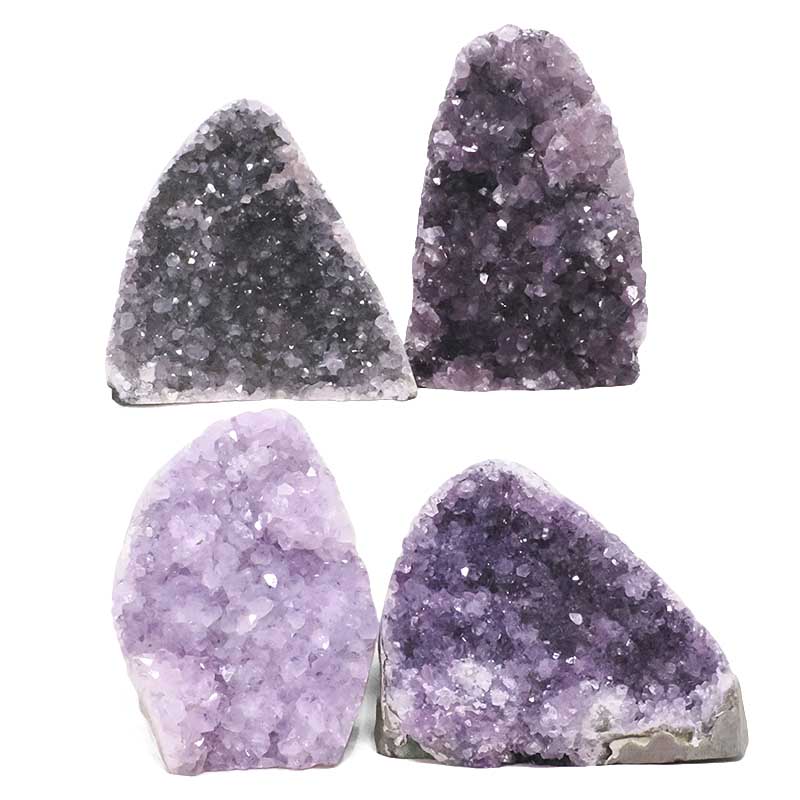 3.0kg Amethyst Polished Crystal Geode Specimen Set 4 Pieces DK1155 3 Amethyst Polished Crystal Geode Specimen Set 4 Pieces DK1155 | Crystal Factory