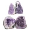3.15kg Amethyst Polished Crystal Geode Specimen Set 4 Pieces DK1158 1 Amethyst Polished Crystal Geode Specimen Set 4 Pieces DK1158 | Crystal Factory