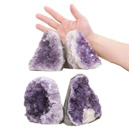 3.30kg Amethyst Polished Crystal Geode Specimen Set 4 Pieces DK1159 5 Amethyst Polished Crystal Geode Specimen Set 4 Pieces DK1159 | Crystal Factory