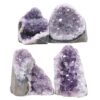 3.16kg Amethyst Polished Crystal Geode Specimen Set 4 Pieces DK1165 1 Amethyst Polished Crystal Geode Specimen Set 4 Pieces DK1165 | Crystal Factory