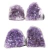 2.93kg Amethyst Polished Crystal Geode Specimen Set 4 Pieces DK1170 2 Amethyst Polished Crystal Geode Specimen Set 4 Pieces DK1170 | Crystal Factory
