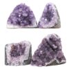 2.81kg Amethyst Polished Crystal Geode Specimen Set 4 Pieces DK1171 1 Amethyst Polished Crystal Geode Specimen Set 4 Pieces DK1171 | Crystal Factory