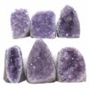 2.93kg Amethyst Polished Crystal Mini Druze Specimen Set 6 Pieces L485 1 Amethyst Polished Crystal Mini Druze Specimen Set 6 Pieces L485 | Crystal Factory