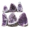 2.96kg Amethyst Polished Crystal Mini Druze Specimen Set 6 Pieces L490 2 Amethyst Polished Crystal Mini Druze Specimen Set 6 Pieces L490 | Crystal Factory