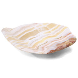 Banded Onyx Freeform Bowl DB702 | Crystal Factory