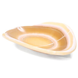 Banded Onyx Freeform Bowl DB705 | Crystal Factory