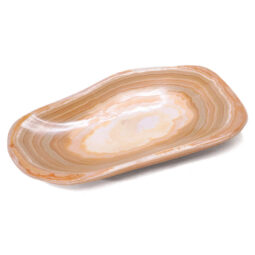 Banded Onyx Freeform Bowl DB706 | Crystal Factory