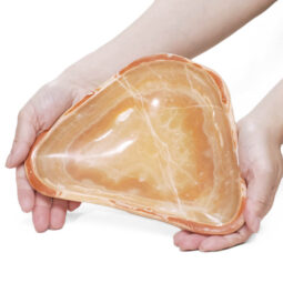 Banded Onyx Freeform Bowl DB708 | Crystal Factory
