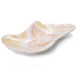 Banded Onyx Freeform Bowl DB709 | Crystal Factory