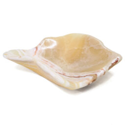 Banded Onyx Freeform Bowl DB710 | Crystal Factory