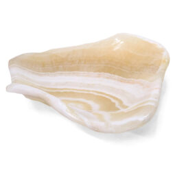 Banded Onyx Freeform Bowl DB711 | Crystal Factory