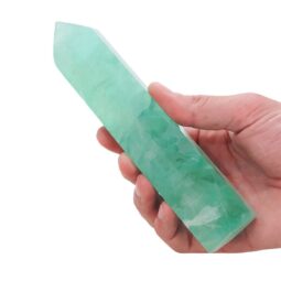 0.50kg Green Fluorite Terminated Point DS2872 5 Green Fluorite Terminated Point DS2872 | Crystal Factory